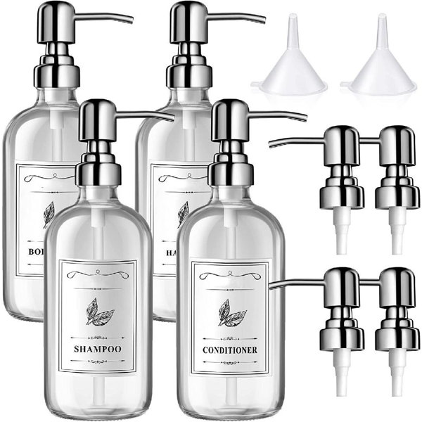 Ebern Designs Luzenia 4 Piece Bathroom Accessory Set Wayfair